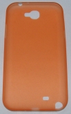 PC кейс мек мат за Samsung N7100 Galaxy Note 2 Оранжев