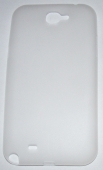 PC кейс мек мат за Samsung N7100 Galaxy Note 2 Бял