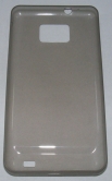 PC кейс мек матиран за Samsung I9100 Galaxy S2 Сив