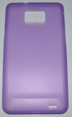 PC кейс мек матиран за Samsung I9100 Galaxy S2 Лилав