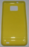 PC кейс мек матиран за Samsung I9100 Galaxy S2 Жълт