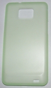PC кейс мек матиран за Samsung I9100 Galaxy S2 Зелен