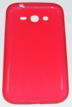 PC кейс мек матиран за Samsung I9082 Galaxy Grand Червен