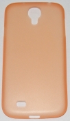 PC кейс мек матиран за Samsung I9500 Galaxy S4 Оранжев