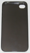 Мек матиран PC кейс за Apple iPhone 4 Черен