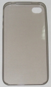 Мек матиран PC кейс за Apple iPhone 4 Сив