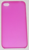 Мек матиран PC кейс за Apple iPhone 4 Розов