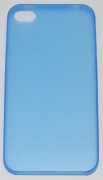 Мек матиран PC кейс за Apple iPhone 4 Син