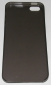 Мек матиран PC кейс за Apple iPhone 5 Черен