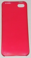Мек матиран PC кейс за Apple iPhone 5 Червен
