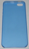 Мек матиран PC кейс за Apple iPhone 5 Син