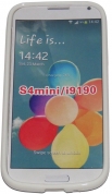 Твърд гръб за Samsung i9190 Galaxy S4 mini с апликация Бял 03