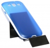 Силиконов калъф за Samsung i9300 Galaxy S3 с твърда лайсна Син