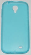 Силиконов гръб за Samsung i9500 Galaxy S4 с тапички Син