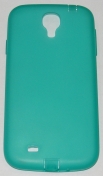 Силиконов гръб за Samsung i9500 Galaxy S4 с тапички Зелен