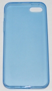 Силиконов гръб за Apple iPhone 5/5S с тапички Син