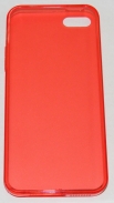 Силиконов гръб за Apple iPhone 5/5S с тапички Червен