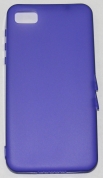 Силиконов гръб за BlackBerry Z10 с тапички Лилав