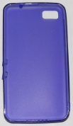 Силиконов гръб за BlackBerry Z10 с тапички Лилав
