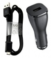 Зарядно за кола Samsung ECA-P10CBE + ECC1DU4BBE micro USB кабел