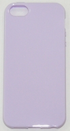 Силиконов гръб за Apple iPhone 5 Гланц Лилав