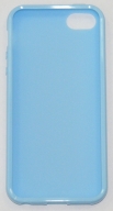 Силиконов гръб за Apple iPhone 5 Гланц Син