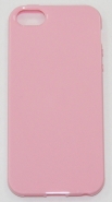 Силиконов гръб за Apple iPhone 5 Гланц Розов