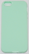 Силиконов гръб за Apple iPhone 5 Гланц Светло Зелен