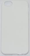 Силиконов гръб за Apple iPhone 5 Гланц Бял