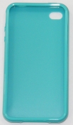Силиконов гръб за Apple iPhone 4 Гланц Зелен