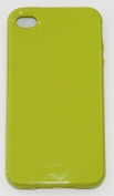 Силиконов гръб за Apple iPhone 4S Гланц Тъмно Зелен