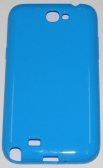 Силиконов гръб за Samsung N7100 Galaxy Note 2 Гланц Син