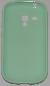 Силиконов гръб за Samsung i8190 Galaxy S3 mini Гланц Светло Зелен
