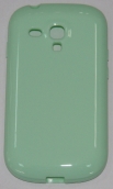 Силиконов гръб за Samsung i8190 Galaxy S3 mini Гланц Светло Зелен