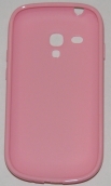 Силиконов гръб за Samsung i8190 Galaxy S3 mini Гланц Светло Розов