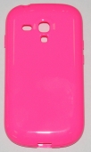 Силиконов гръб за Samsung i8190 Galaxy S3 mini Гланц Розов