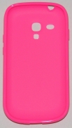 Силиконов гръб за Samsung i8190 Galaxy S3 mini Гланц Розов