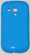 Силиконов гръб за Samsung i8190 Galaxy S3 mini Гланц Син