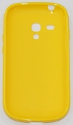 Силиконов гръб за Samsung i8190 Galaxy S3 mini Гланц Жълт