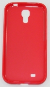 Силиконов гръб за Samsung i9500 Galaxy S4 Гланц Червен