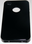 Силиконов гръб ТПУ за Apple iPhone 4G/4GS Черен