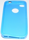 Силиконов гръб ТПУ за Apple iPhone 4G/4GS Син
