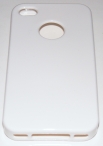 Силиконов гръб ТПУ за Apple iPhone 4G/4GS Бял