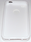 Силиконов гръб ТПУ за Apple iPhone 4G/4GS Бял