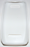 Силиконов гръб ТПУ за Nokia Asha 305 Бял