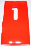 Силиконов гръб ТПУ за Nokia Lumia 900 Червен