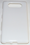 Силиконов гръб ТПУ за Nokia Lumia 820 Бял