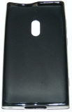 Силиконов гръб ТПУ за Nokia Lumia 800 Черен