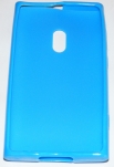 Силиконов гръб ТПУ за Nokia Lumia 800 Син