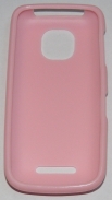 Силиконов гръб ТПУ за Nokia Asha 311 Розов